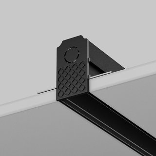 Заглушки к встраиваемому шинопроводу Exility 2 шт. черный