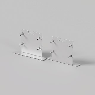 Комплект заглушек (для профиля 50×35) 2 шт., ALM-5035T-S-EC 642034