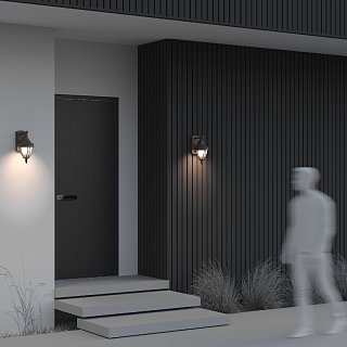 Настенный светильник (бра) Rivoli E27х1 60Вт IP 44