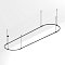 Основание ART-APRIORI-OVAL-ROD-800-4000x1000 (BK) (Arlight, IP20 Металл, 3 года)