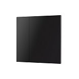 INTELLIGENT ARLIGHT Накладка панели KNX-23-2G-SUF Black (Backlightless) (IARL, IP20 Металл, 2 года)