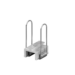 Комплект креплений (для профиля 35×42) 4 шт., ALM-3542-MT 642055