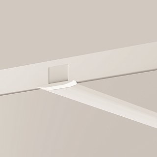 Алюминиевый профиль скрытого монтажа 16x8 (Серебро, 2 м), ALM-0808-S-2M 636021