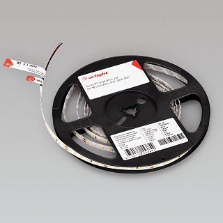 Светодиодная лента RT-A120-8mm 24V Day4000 CRI98 (14.4 W/m, IP20, 2835, 5m) (Arlight, Открытый)