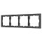 Рамка пластиковая FRM-NOBE-SFPL-4-GR (Arlight, -)