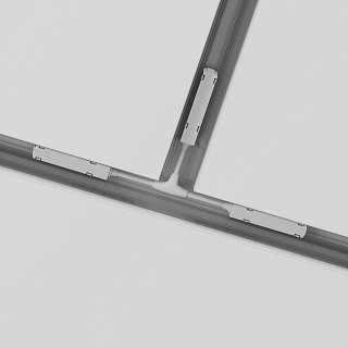 Коннектор питания Т-образный Gravity белый