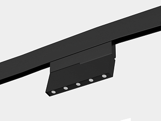 Светильник для трека SY mini черный, 5.5 Вт 48в, SY-mini-520417-5.5-48-BL-NW