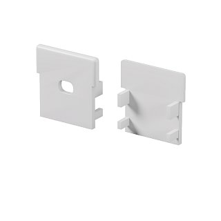 Комплект заглушек (для профиля 26×26) 2 шт., ALM-2626-EC 642060