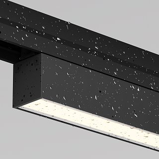 Уличный трековый светильник Basis Exility IP 3000К 12Вт 120° черный