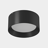 Светильник светодиодный потолочный накладной , серия BQ, Черный, 12Вт, IP20, Теплый белый (3000К), BQ-SF12-BL-WW