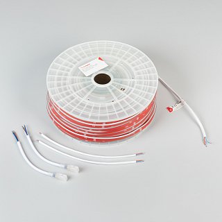 Светодиодная лента герметичная ARL-PSW-U286-10mm 230V Warm3000 (13 W/m, IP67, 50m) (Arlight, -)