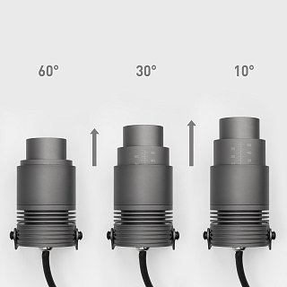 Светильник ALT-RAY-ZOOM-R61-12W Day4000 (DG, 10-60 deg, 230V) (Arlight, IP67 Металл, 3 года)