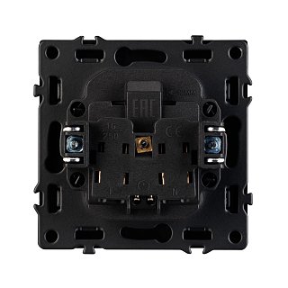 Механизм электрической розетки SCT-NOBE-MEU1-SFPL-GR (230V, 16A) (Arlight, -)