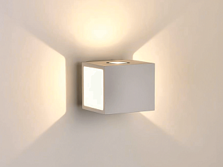 Светильник настенный JY KUB белый, LW-A0100A-WH-WW