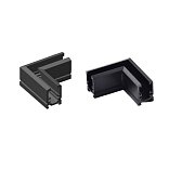 Коннектор угловой MAG-MICROCOSM-CON-L90 (BK) (Arlight, IP20 Металл, 3 года)