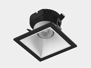 Рамка для серии COMBO 3, квадратная, черная, COMBO-3S1-BL