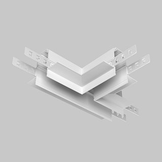 Коннектор Т-образный Exility встраиваемый под ГКЛ 9,5мм, белый