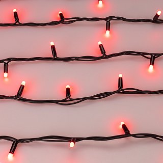 Светодиодная гирлянда ARD-STRING-PRO-10000-BLACK-100LED-MILK-LIVE RGB-DMX (24V, 10W) (Ardecoled, IP65)