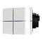 INTELLIGENT ARLIGHT Сенсорная панель KNX-304-13-IN White (BUS, Frameless) (IARL, IP20 Металл, 2 года)