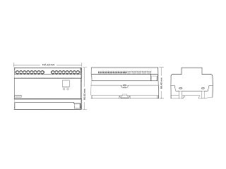 Декодер DALI фазовый четырехканальный диммер 220В,, DALI-DT6-AC-DIM4-DIN