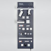 Стенд Системы Управления TRIAC 1760x600mm (DB 3мм, пленка, лого) (Arlight, -)