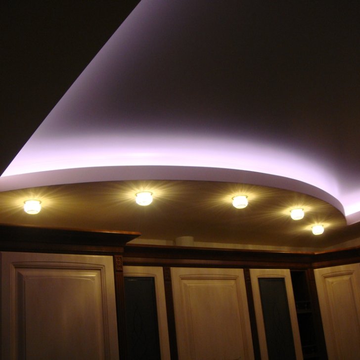 Освещение кухни светодиодной RGB лентой Arlight