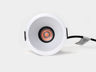 Светильник встраиваемый 12Вт 55° IP65 белый 3000К поворотный RC-D84-12-WH-WW65