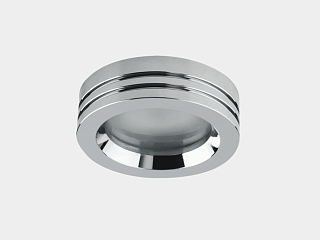 NC720-1-CH Встраиваемая рамка хром MR16  (WP-R-CH), NC720-1CH