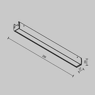 Трековый светильник Basis Elasity 3000K 16Вт