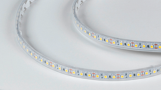 Светодиодная лента 3528, 120 LED/м, 9,6 Вт/м, 12В , IP66, Цвет: Нейтральный белый, SWG3120-12-9.6-NW-66-M