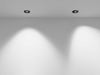 Светильник светодиодный потолочный встраиваемый наклонный, серия DL-KZ, Черный, 7Вт, IP20, Нейтральный белый (4000К), KZ-2-DLB-7-NW