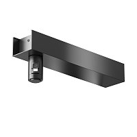 Основание настенное Wall для блока питания с вводом питания Flarity черный