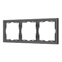 Рамка пластиковая FRM-NOBE-SFPL-3-GR (Arlight, -)