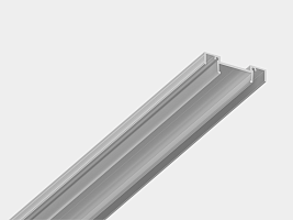 Профиль-держатель для установки шины SLIM в натяжной потолок, 2,5 м, AD-SLIM-2,5M