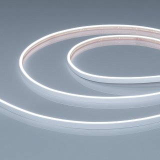 Светодиодная лента герметичная VELA-M240-2.5x6mm 24V White6000 (5 W/m, IP65, 5m) (Arlight, узкая)