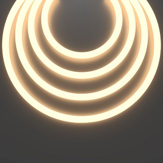 Гибкий неон Nemo D18 24В 14,4Вт/м 3000К IP65 5м