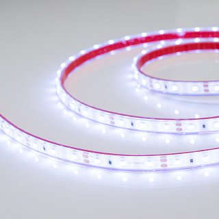Светодиодная лента RTW 2-5000PGS 12V Cool (3528, 300 LED, LUX) (Arlight, 4.8 Вт/м, IP67)