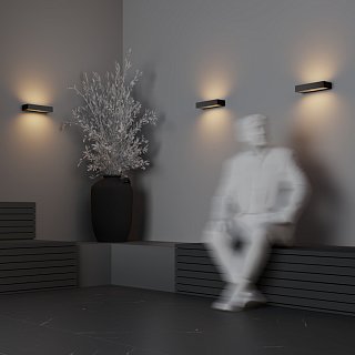 Настенный светильник (бра) Lot 3000K 20Вт IP 65