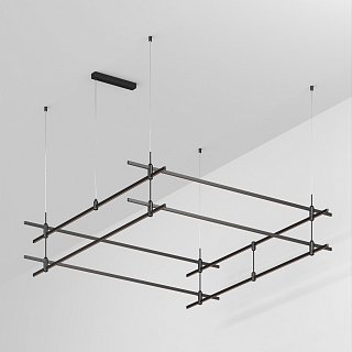 Основание ART-APRIORI-QUADRAT-2-HANG-2000x2000 (BK) (Arlight, IP20 Металл, 3 года)