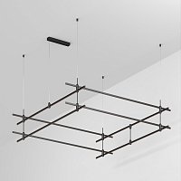 Основание ART-APRIORI-QUADRAT-2-HANG-2000x2000 (BK) (Arlight, IP20 Металл, 3 года)