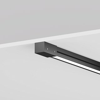 Профиль 2м Elasity IP накладной черный