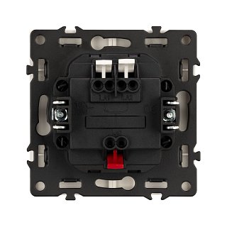 Механизм выключателя двухклавишный непроходной LED SWT-NOBE-MK02-SFPL-L-WH (230V, 10A) (Arlight, -)