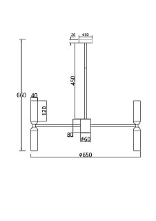 Подвесной светильник Memory G9х12