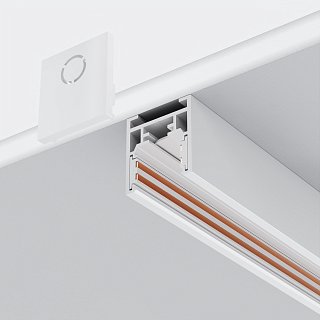 Заглушки для накладного низкопрофильного шинопровода Exility 2шт.