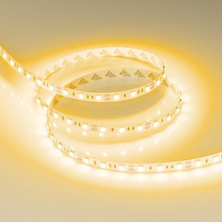 Светодиодная лента RT-B60-10mm 12V Yellow (14.4 W/m, IP20, 5060, 5m) (Arlight, Открытый)
