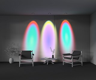 Встраиваемый светильник Lens 12Вт 4000К 70°