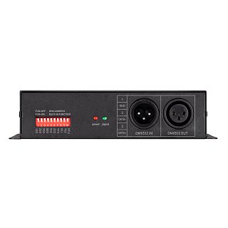 Декодер ARL-7022-DMX (12-24V, 3x8A, DMX512, XLR3) (Arlight, IP20 Металл, 3 года)