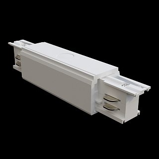 Коннектор прямой Trinity белый