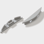 Комплект заглушек на профиль ARC-608FL (2 шт), ARC-608FL-ECS