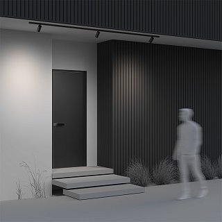 Уличный трековый светильник Focus Led Exility IP 4000К 20Вт 36° черный